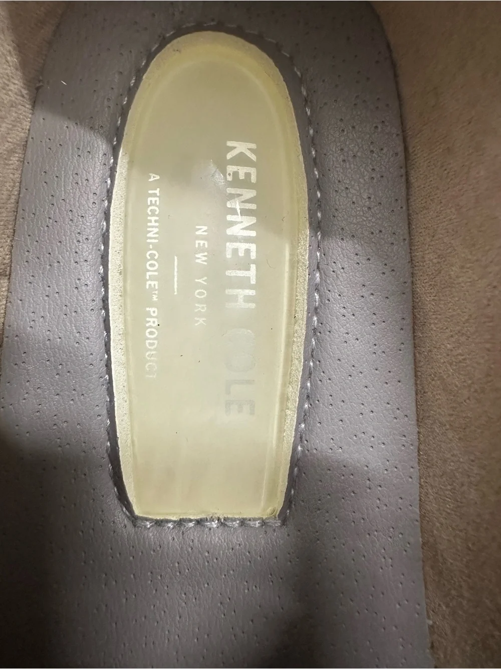 Kenneth Cole New York Boys Shoes Sneakers Size USA 1 (UK 13.5) Grey Excellent Co